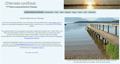 Desktop Screenshot of chiemsee-landhaus.de