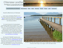 Tablet Screenshot of chiemsee-landhaus.de